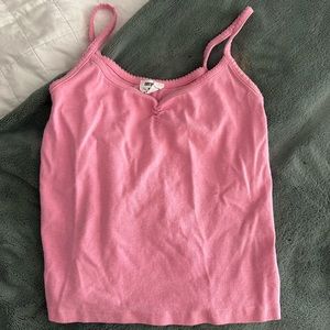 pink cotton on string